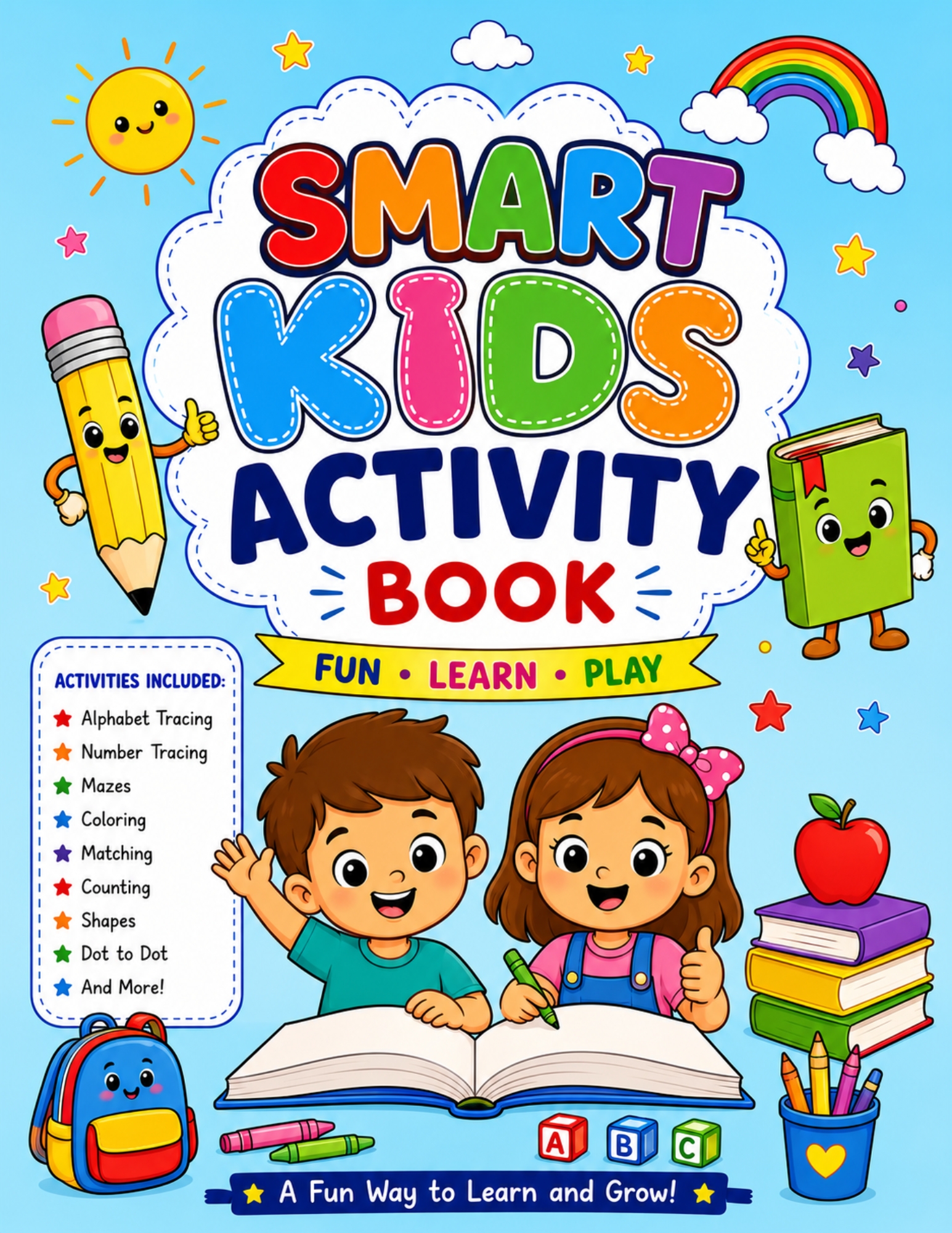 Smart Kids Activity Book