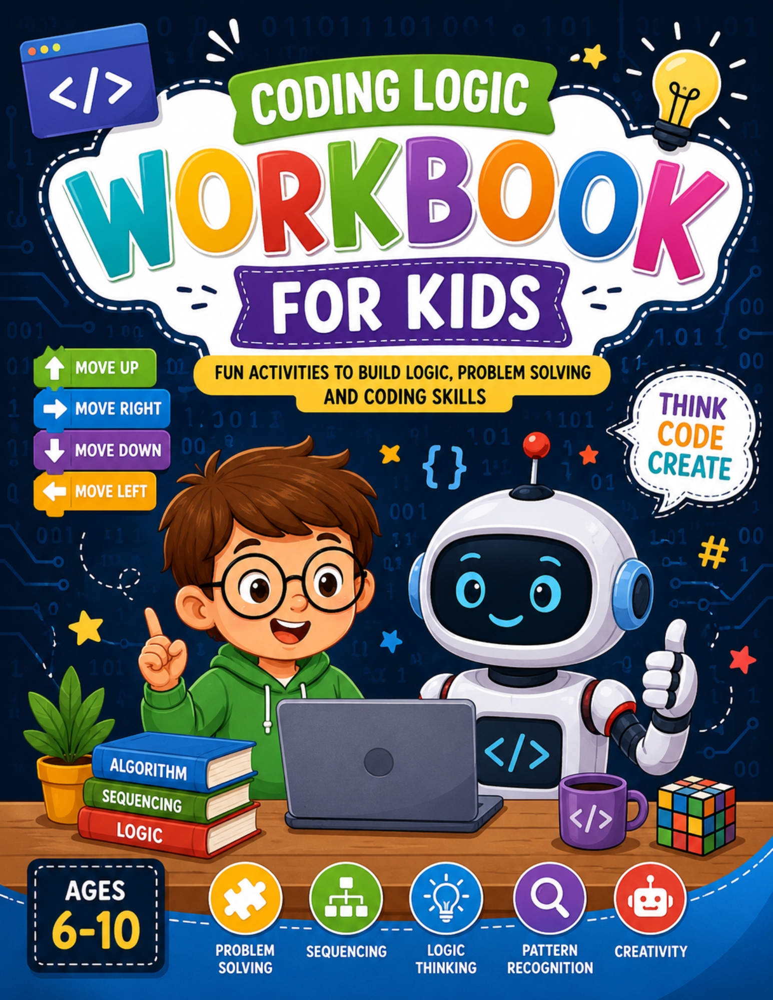 Coding Logic Workbook for Kids